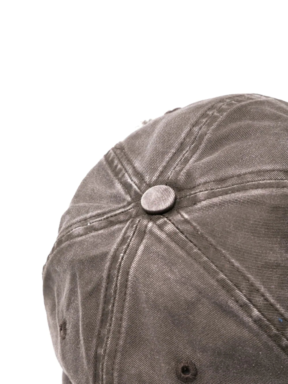 Ripped Cotton Baseball Cap