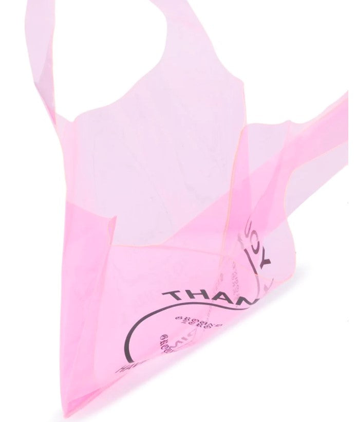 SMILEY LOGO TRANSPARENT BAG