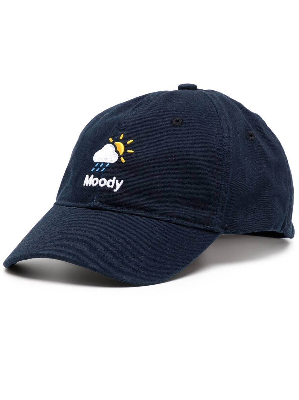 Moody Embroidery Washed Cap