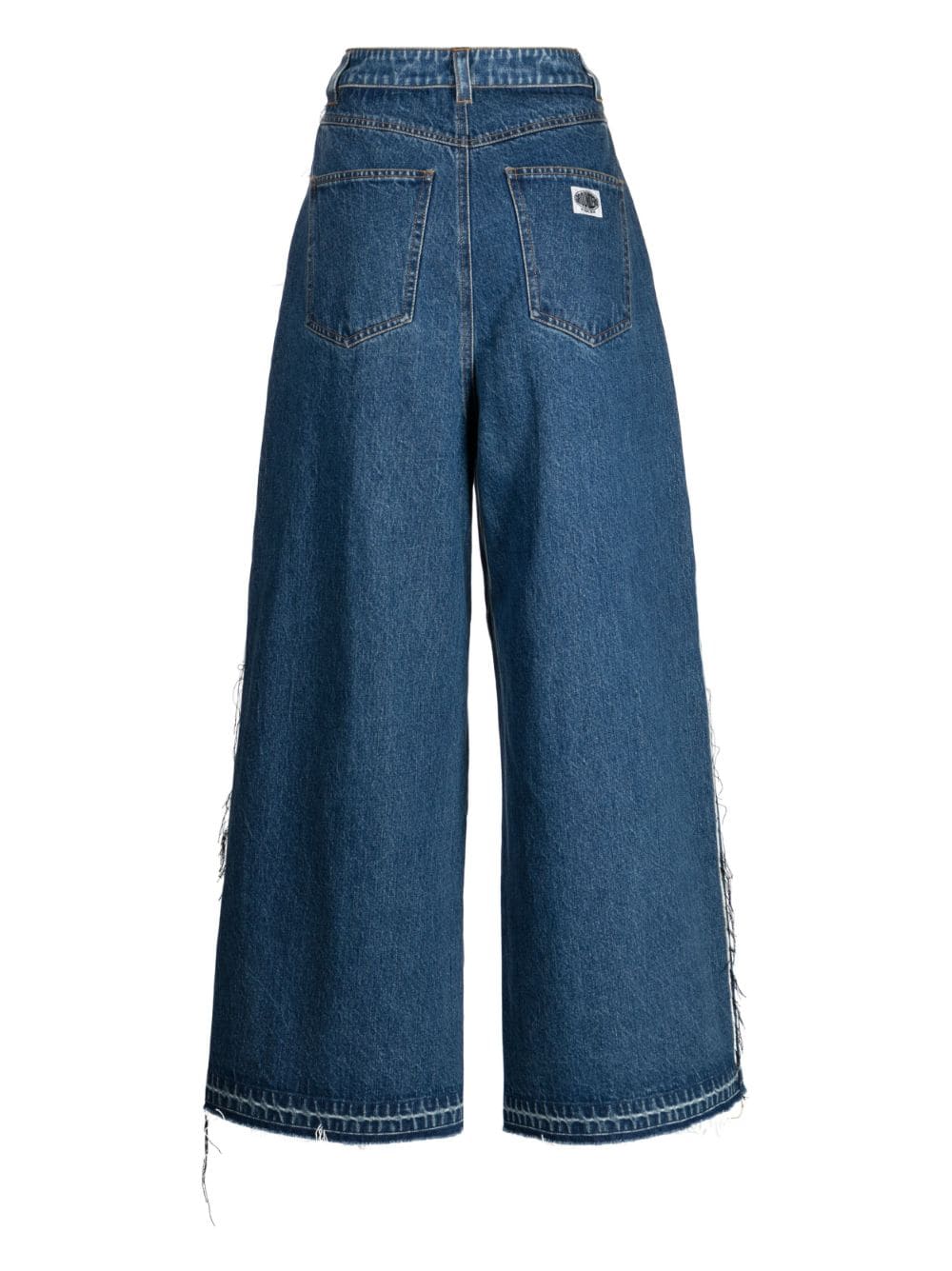 High-waisted Wide-leg Jeans