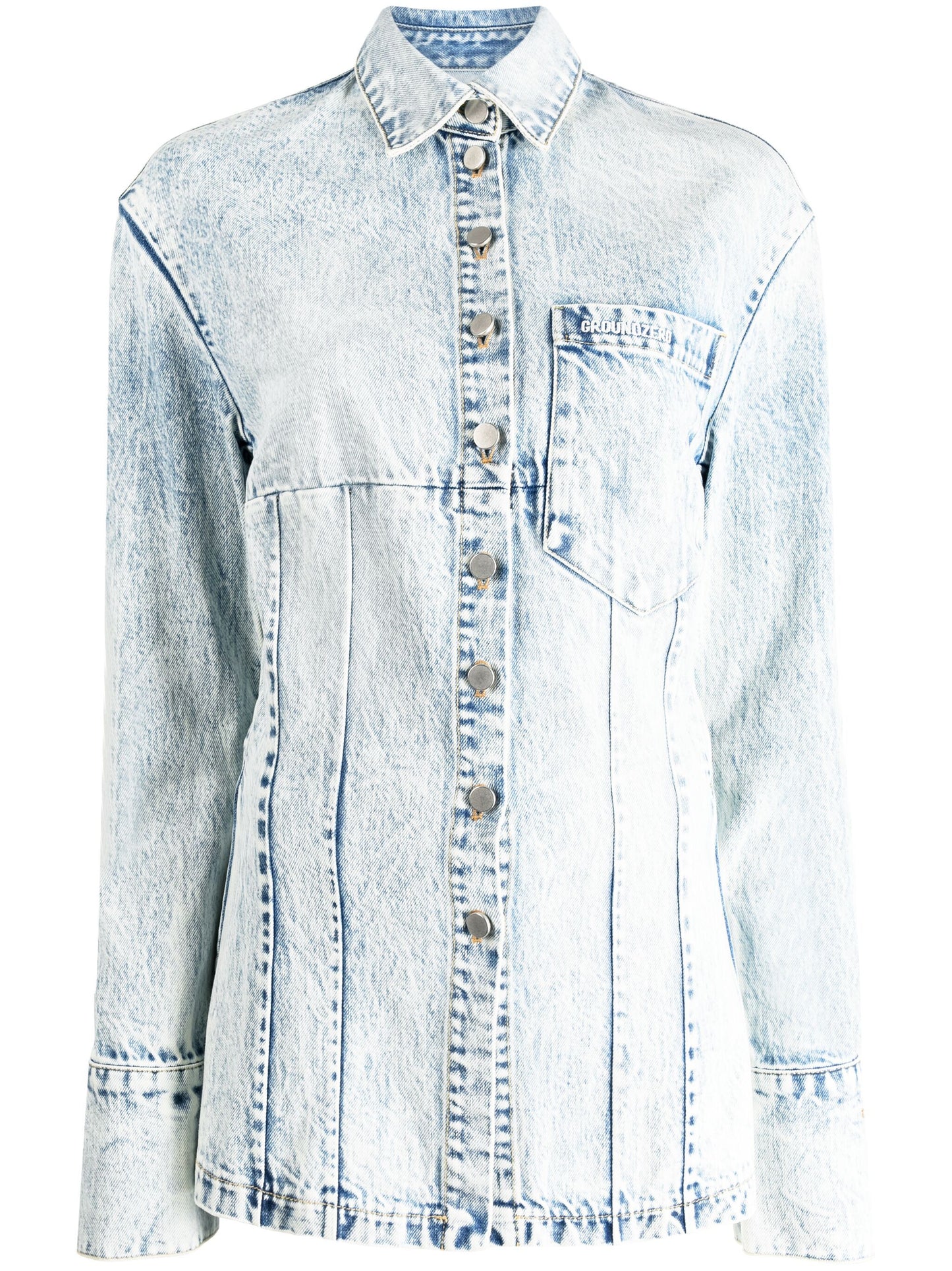 Long-sleeve Denim Shirt