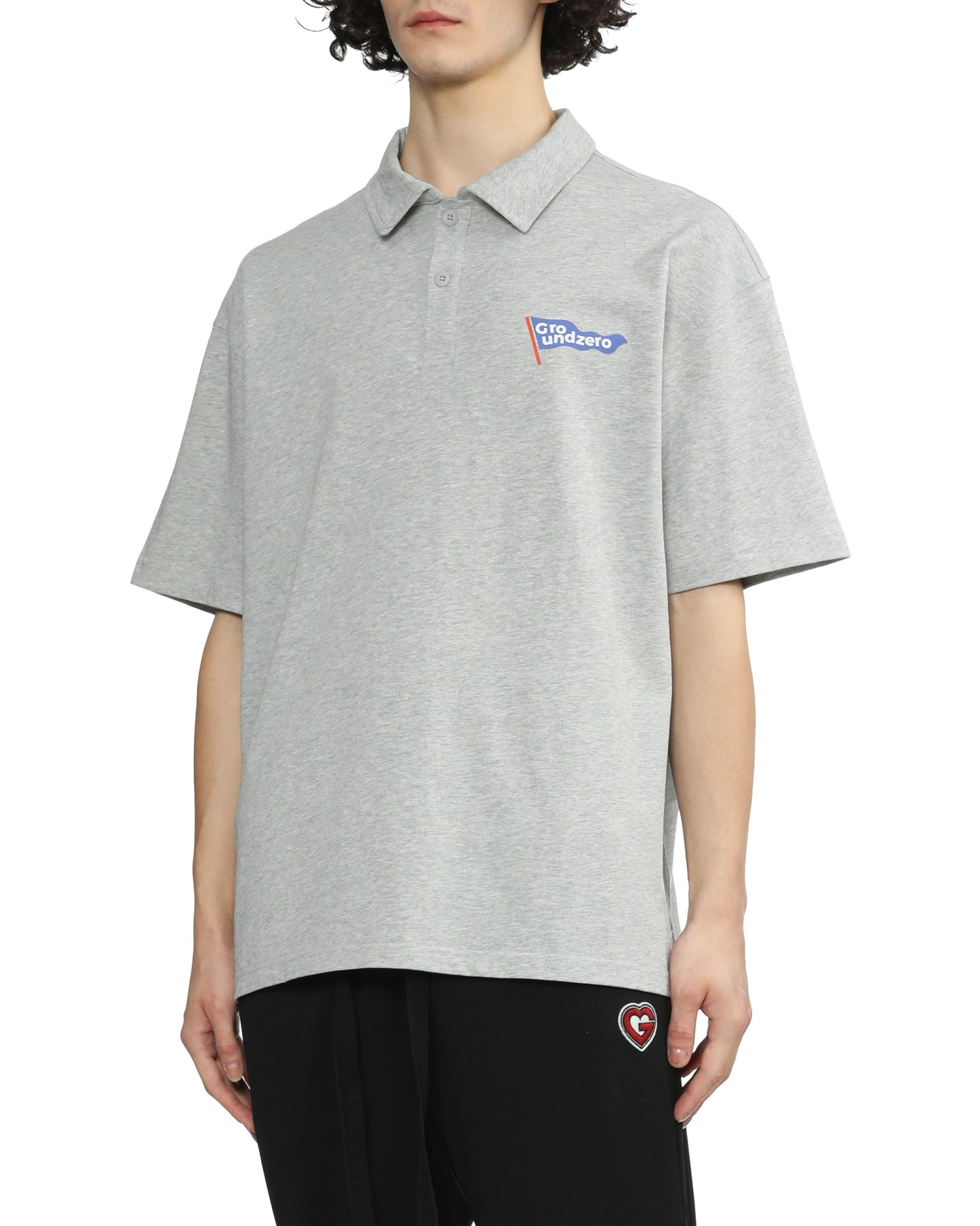 Logo Print Polo Shirt