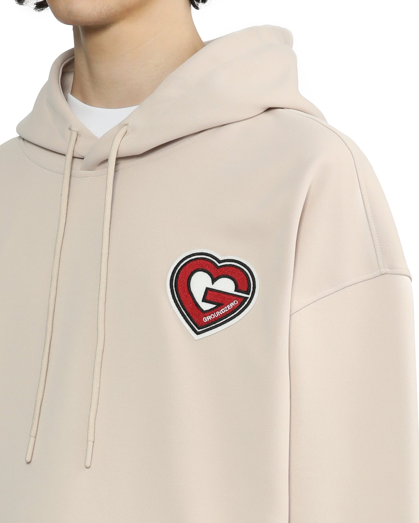 G-heart Patch Hoodie