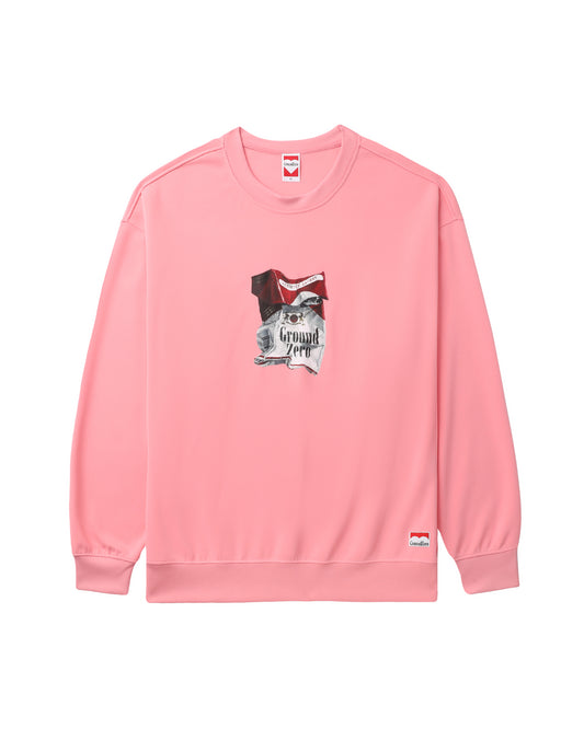 Crew Neck Print Sweatshirt