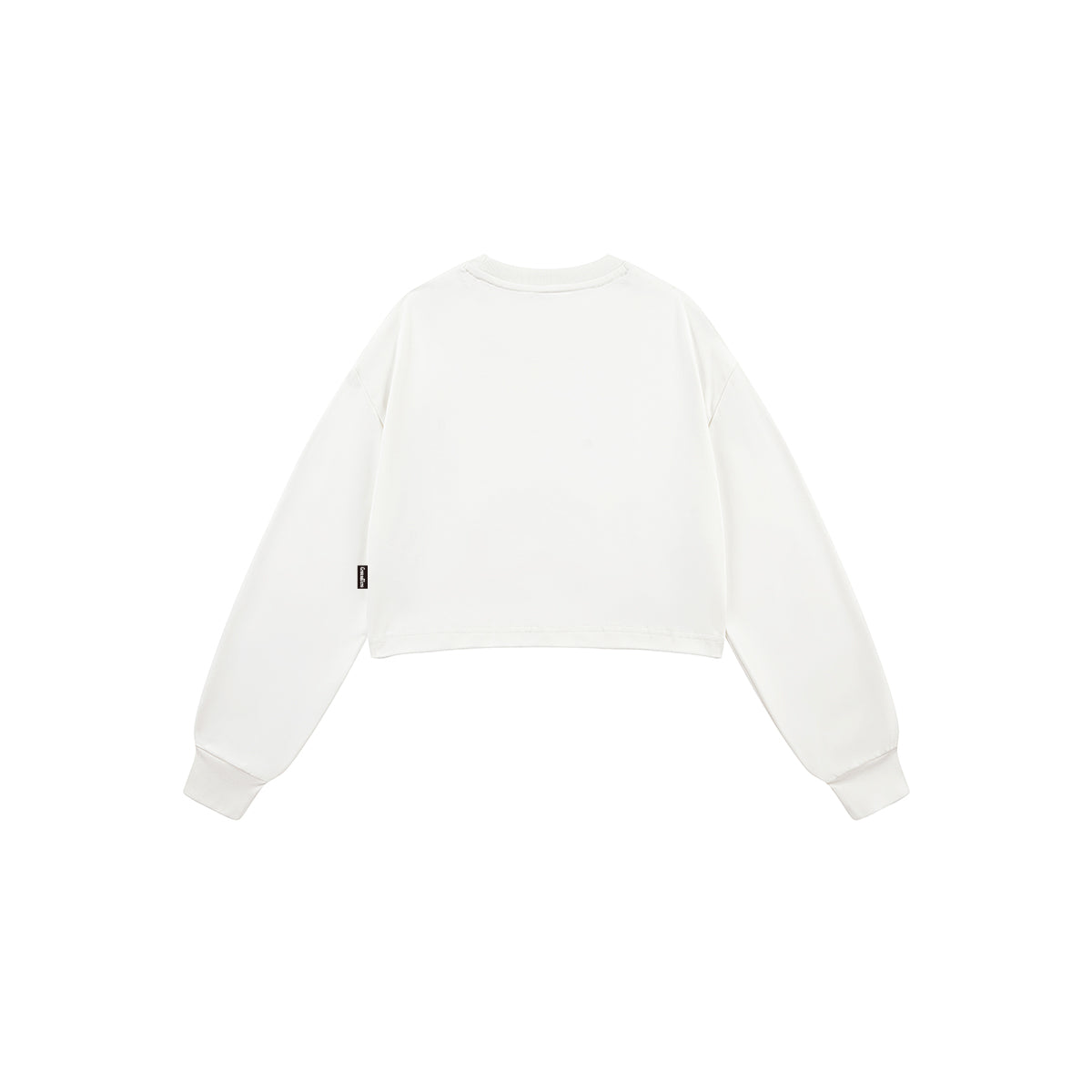 Crew Neck G-heart Patch Sweatshirt