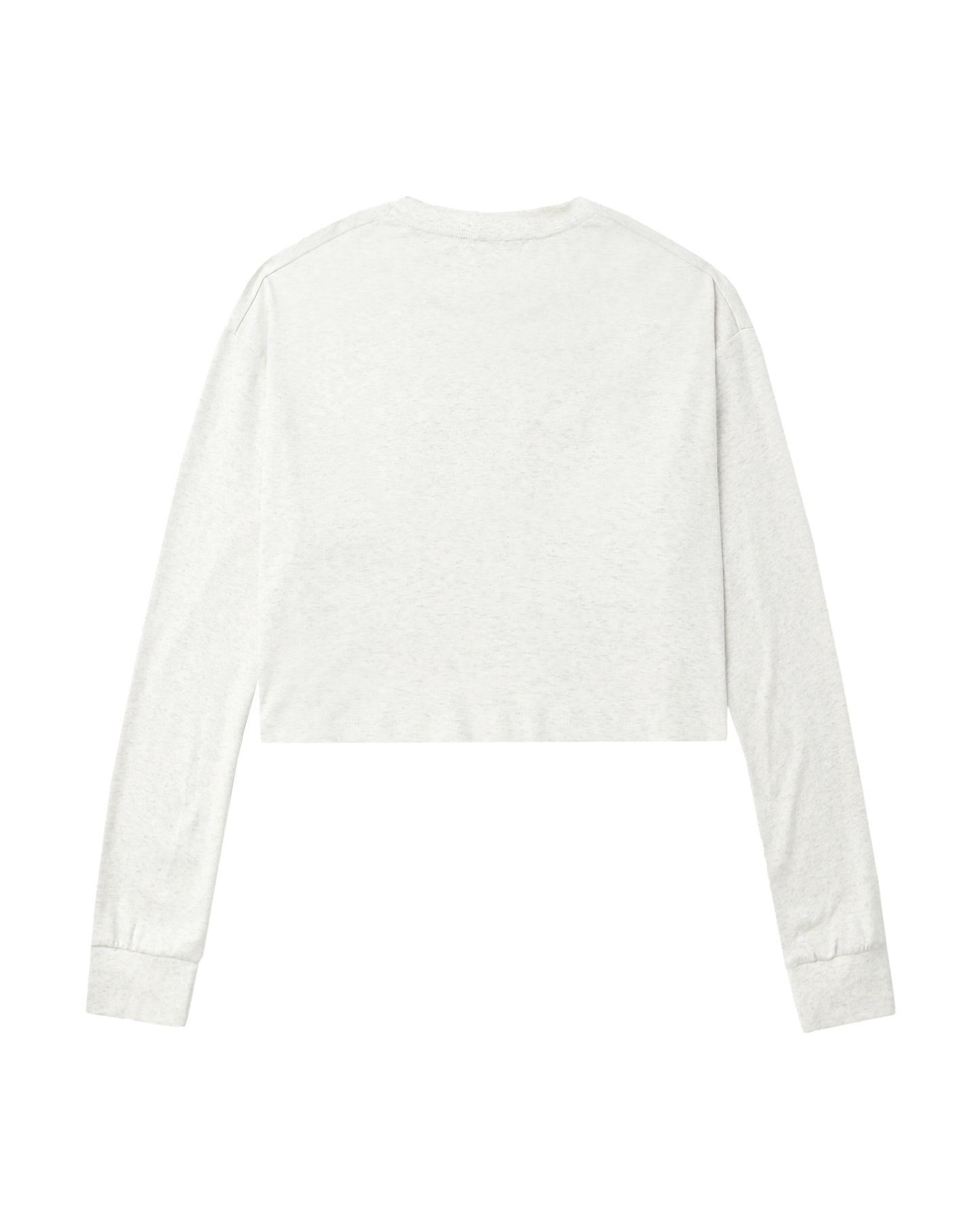 Cropped Logo-Print Sweatshirt