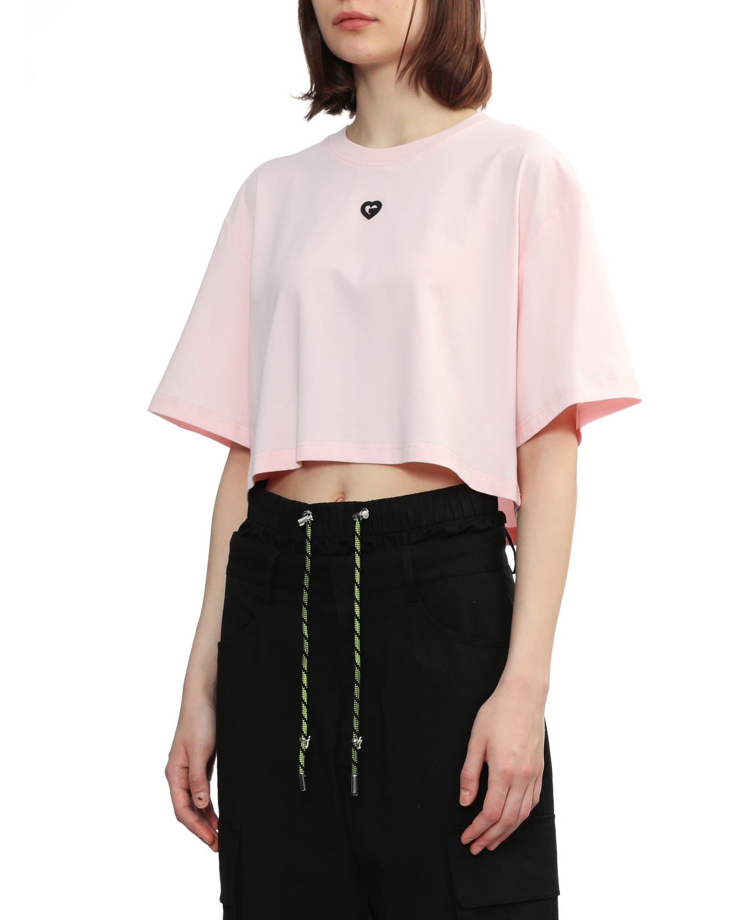 Cropped G-heart T-shirt