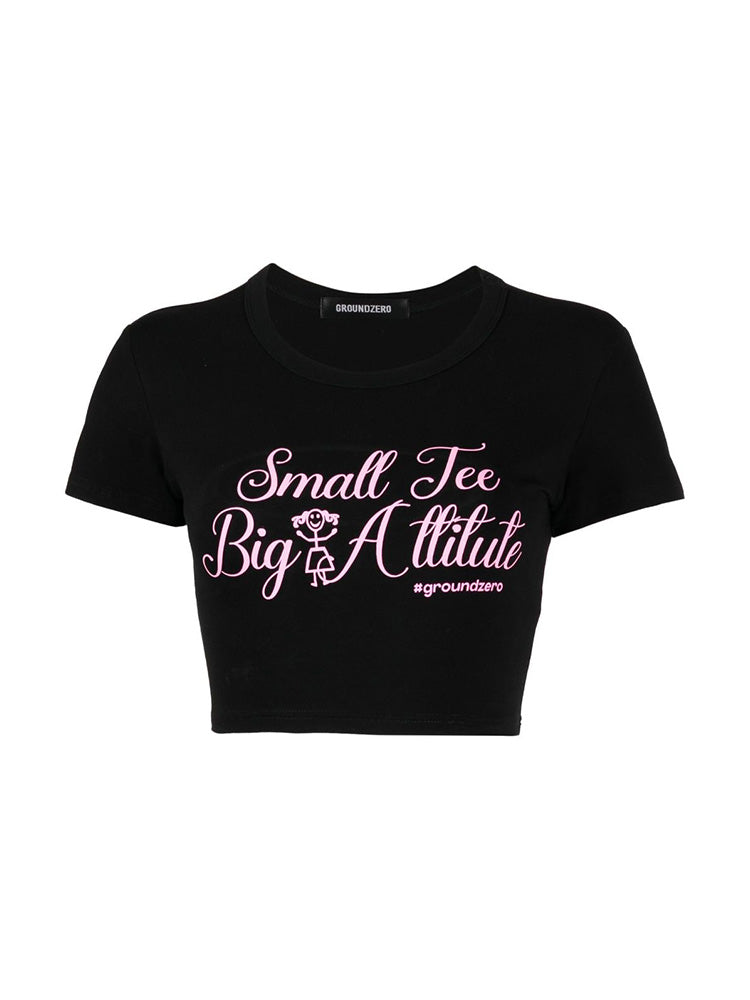 Slogan-print Cotton T-shirt