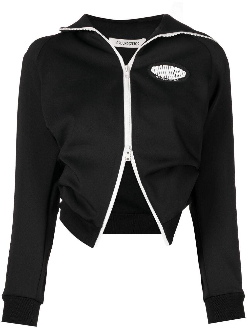 Zip up outlet collared jacket