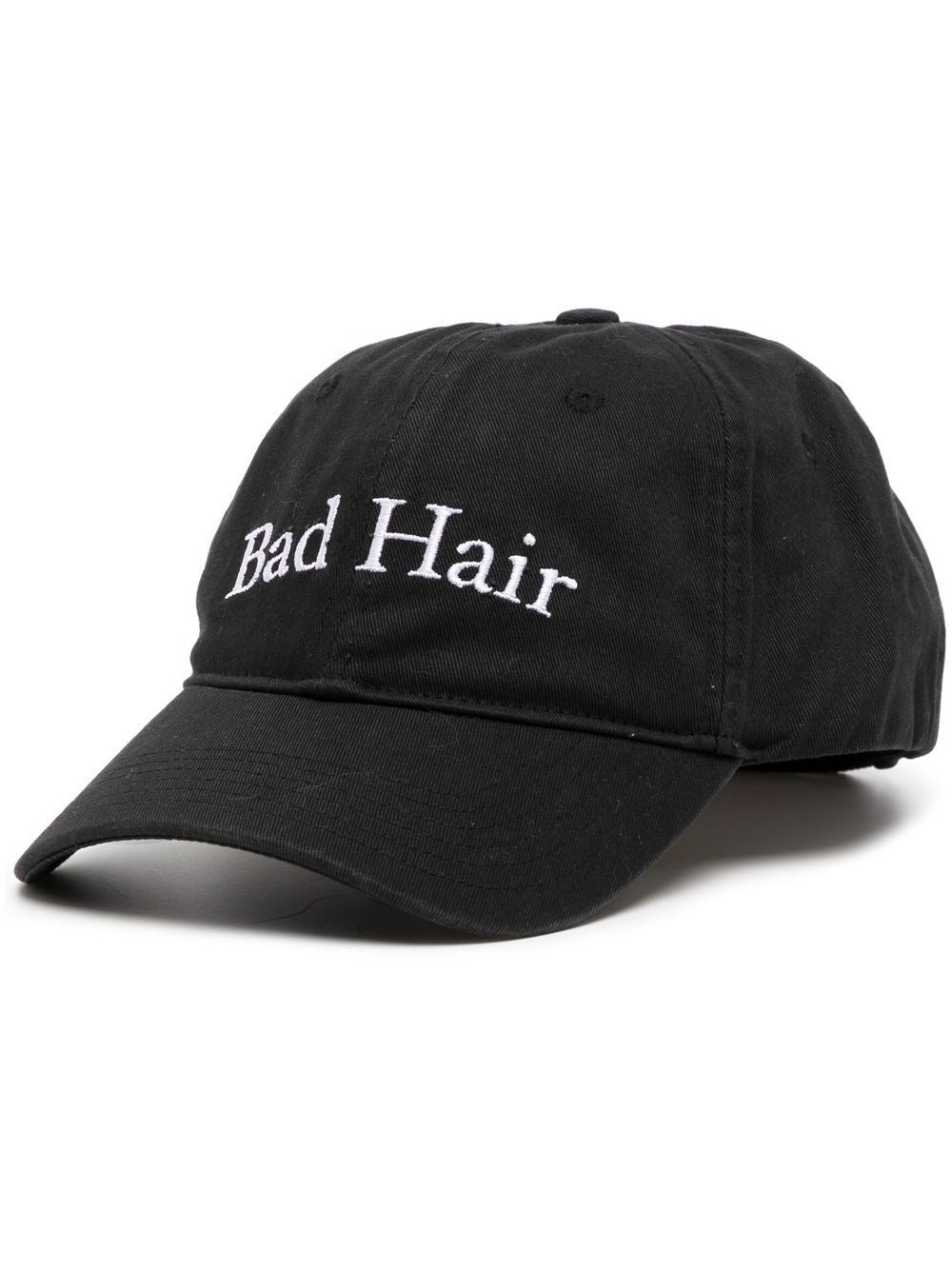 Bad Hair Embroidery Washed Cap